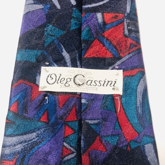Oleg Cassini Men’s Neck Tie - Picture 2 of 2